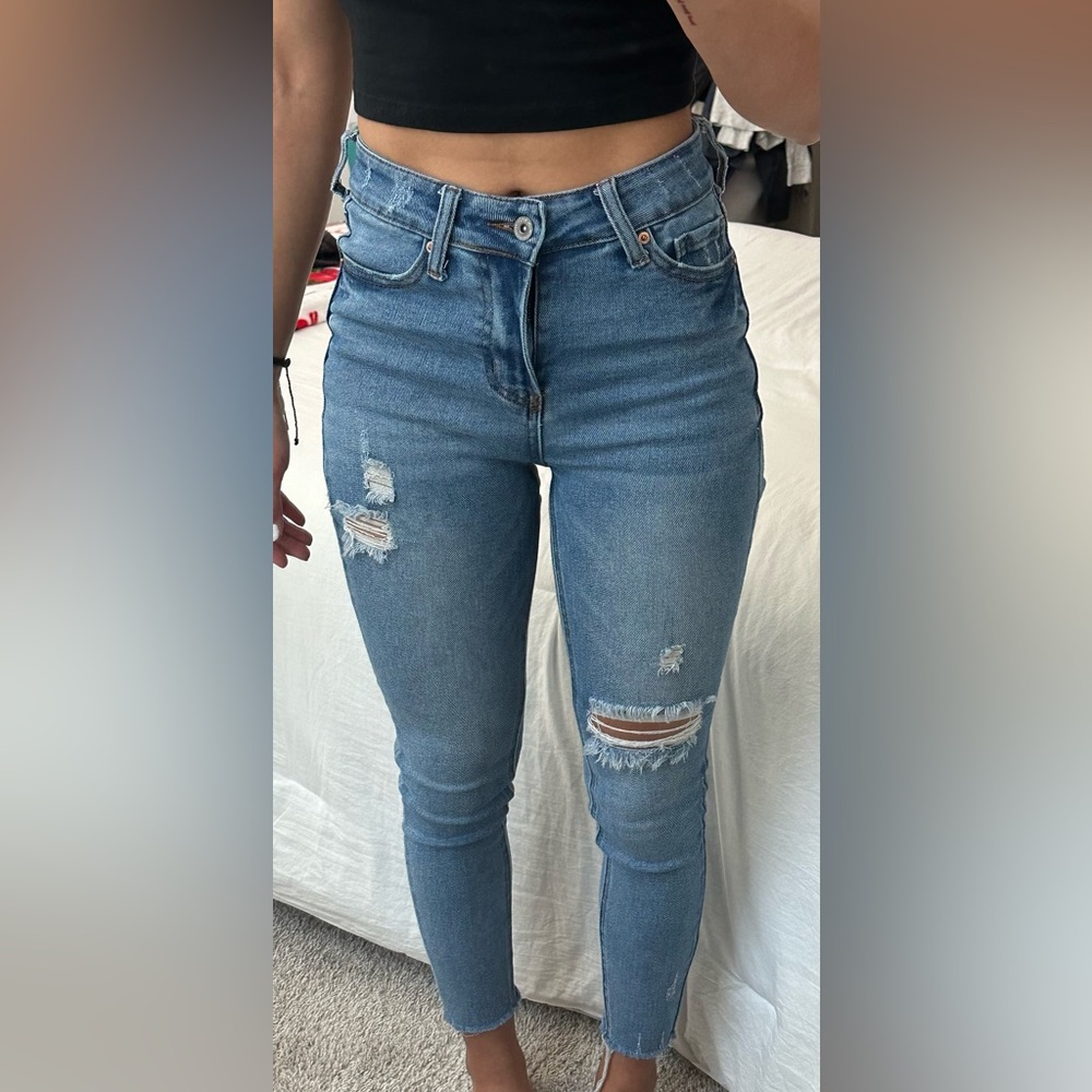 High Rise Skinny Jeans
